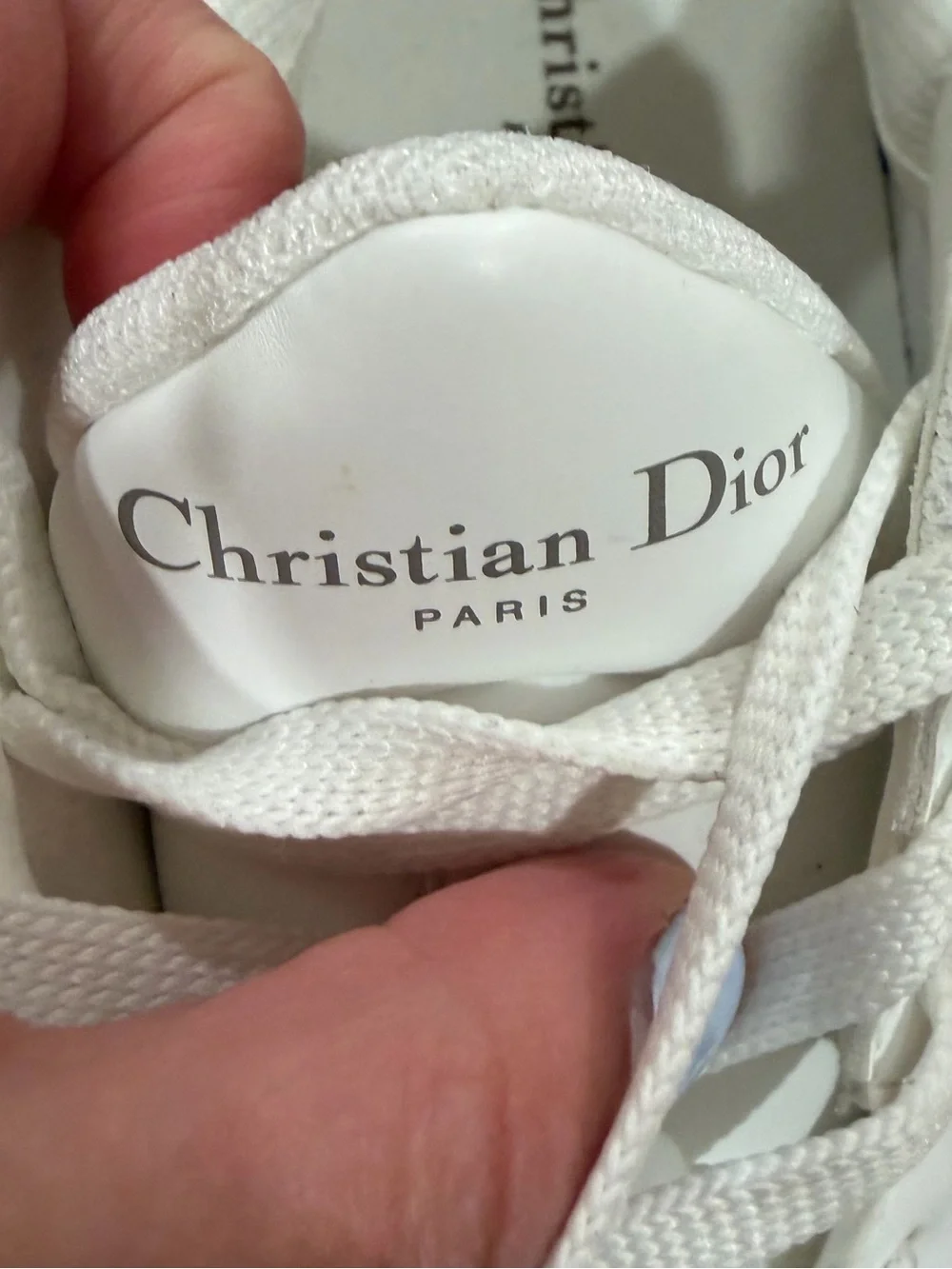 Christian Dior Oblique Transparent Logo Lace Up Vibe Sneakers Shoes Sz. 39 (9)